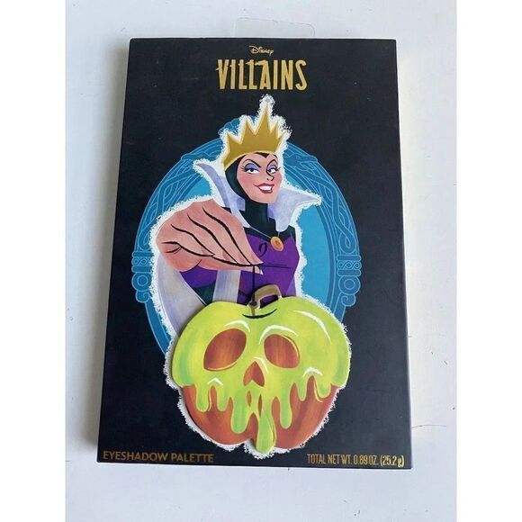 Disney Villains Eyeshadow Palette Evil Queen 12 shades Taste Beauty NEW - Picture 1 of 16